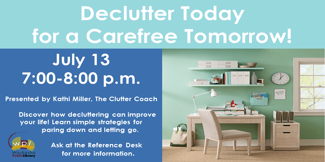 Declutter program July 13