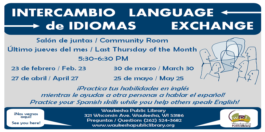 Intercambio de Idiomas - Language Exchange February - May 2017