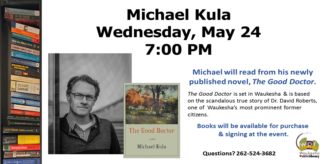Michael Kula author event May 24 2017