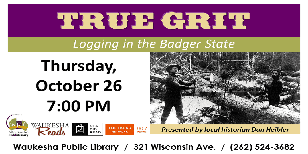 True Grit event poster, Thursday, October 26.