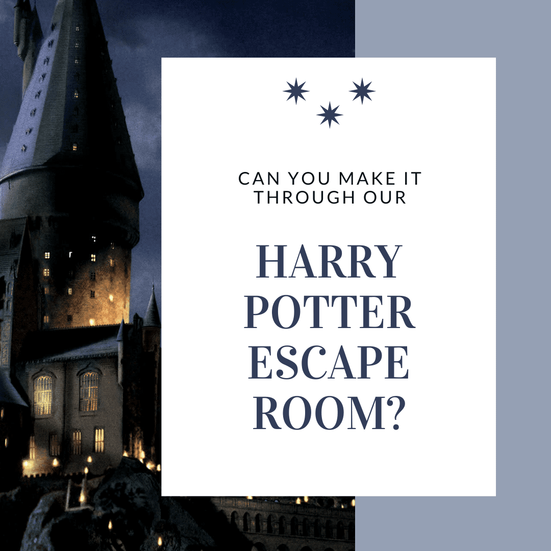 Harry Potter themed escape room.
