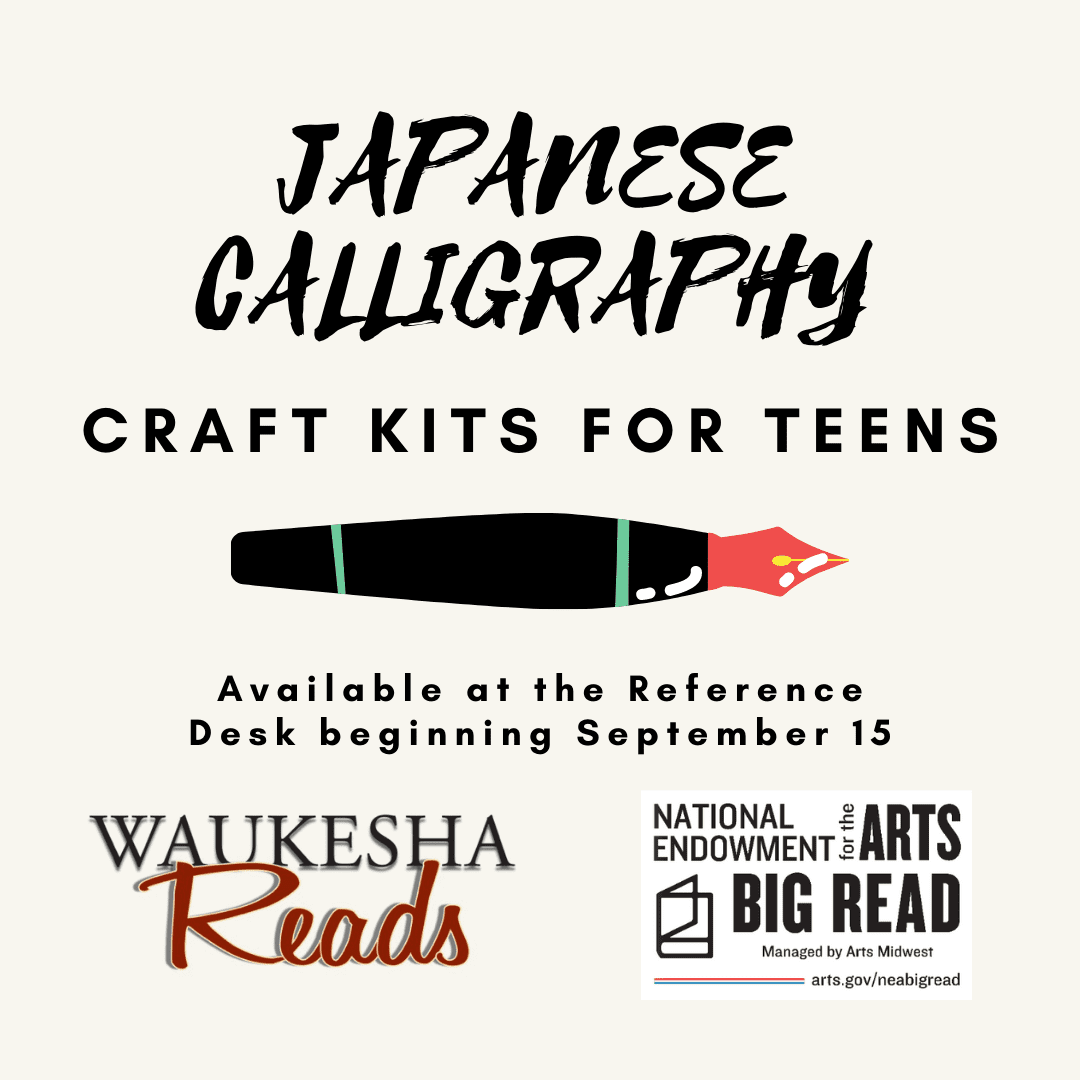 Japanese calligraphy craft kits for teens.