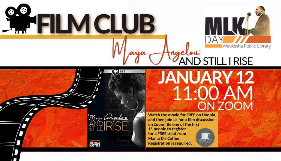 Maya Angelou film club on Zoom.