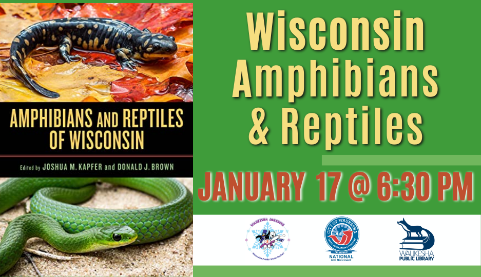 Wisconsin amphibians & reptiles book cover.